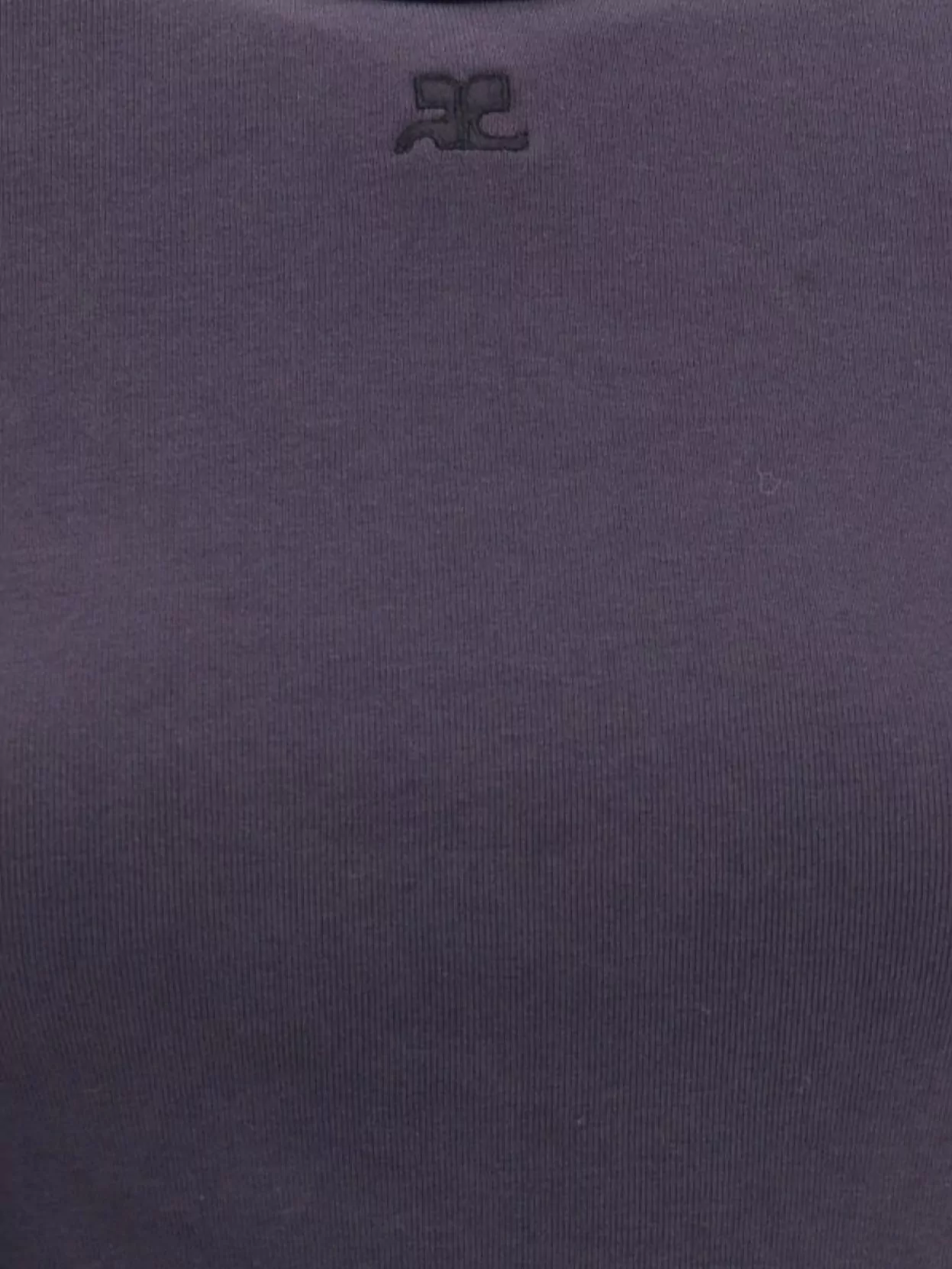 Courrèges Modern Touch Refined Cotton T-Shirt