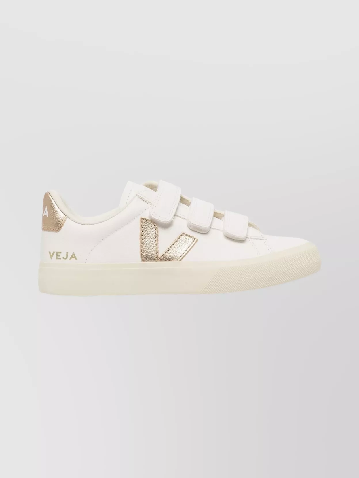 Veja Low-Top Logo Sneakers Featuring Metallic Accents