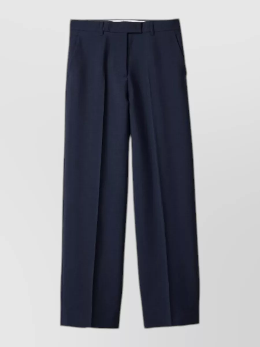 Miu Miu mohair virgin wool straight-leg suit trousers