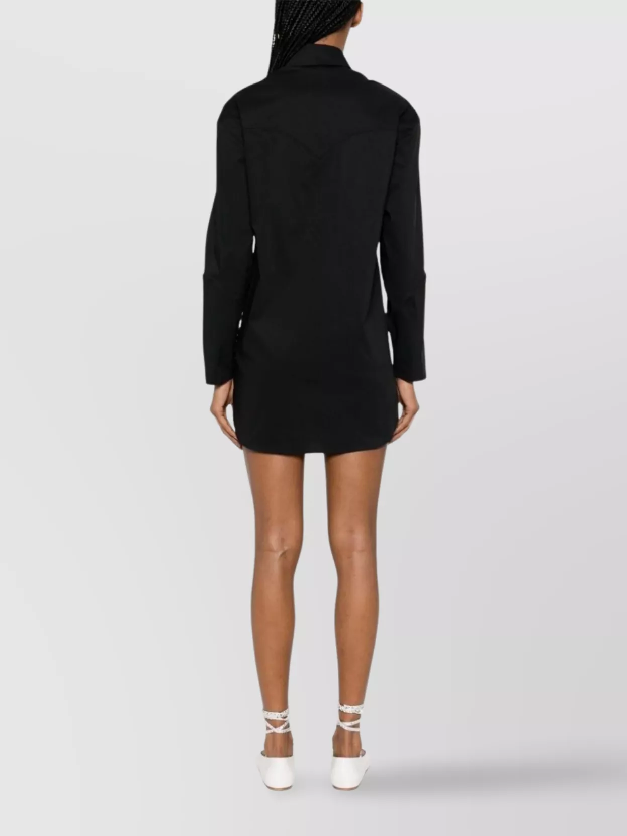 Giuseppe Di Morabito Long Sleeve Dress Embellished Collar