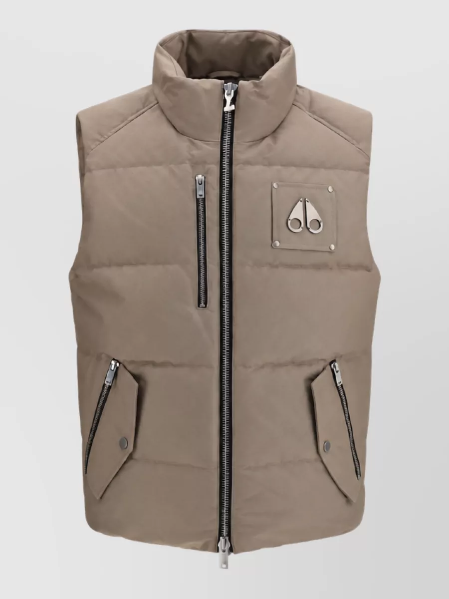 Moose Knuckles cotton sleeveless padded jacket