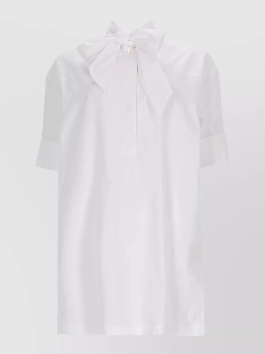Dries Van Noten scarf detail shirt