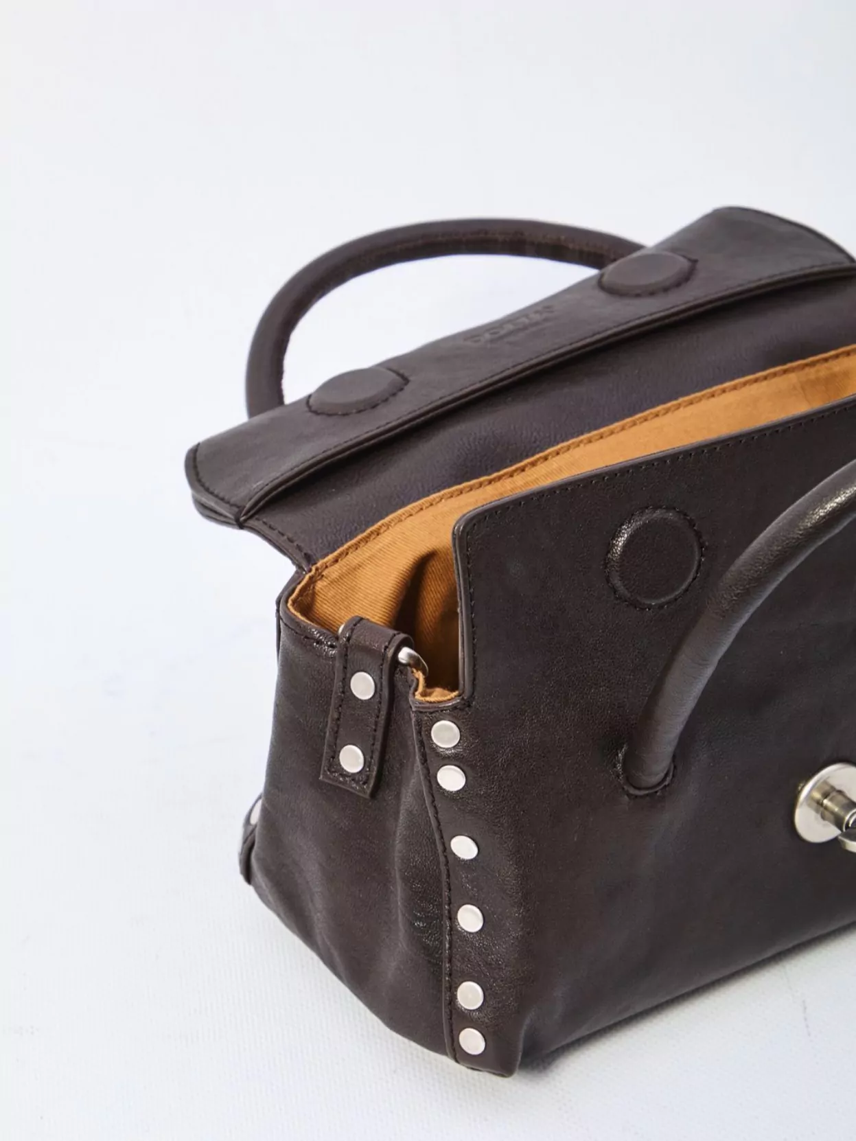 Zanellato Luxe Pebbled Leather Tote Bag