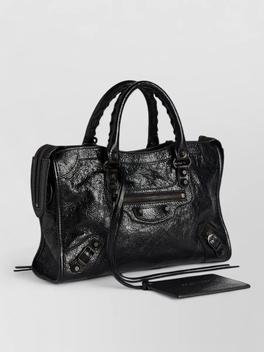 Balenciaga le city small leather shoulder bag