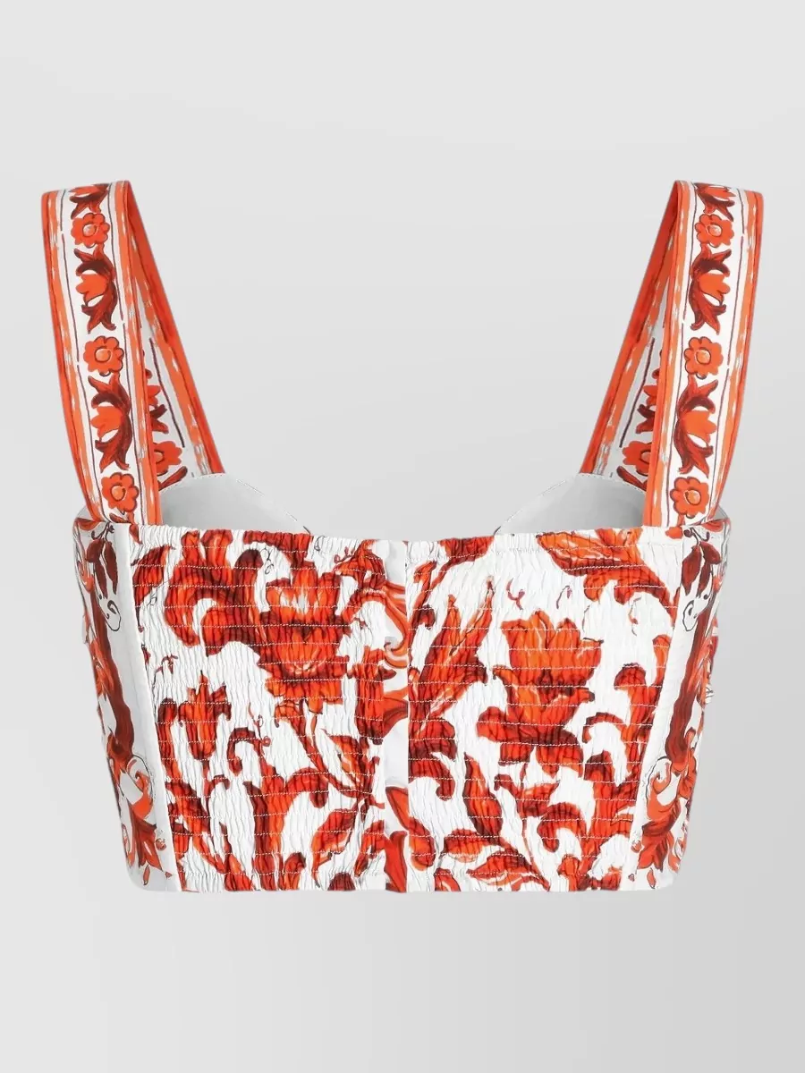 Dolce&Gabbana cotton printed top