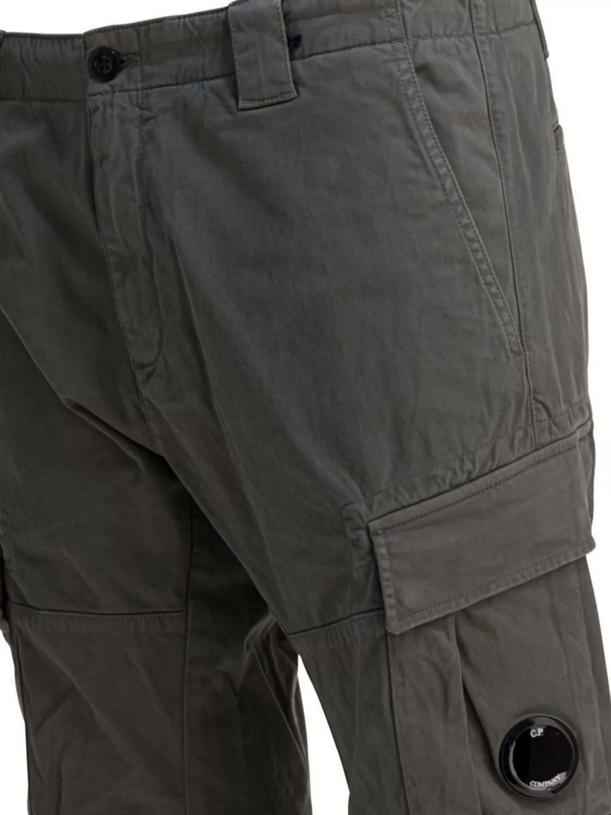 C.p. Company Utility Trousers Featuring Multiple Pockets