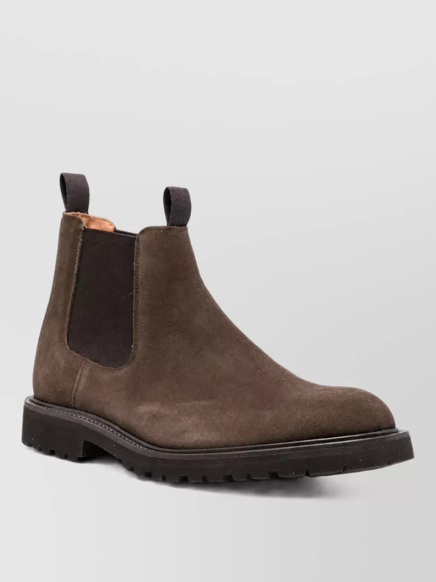 Tricker's leather chelsea boots