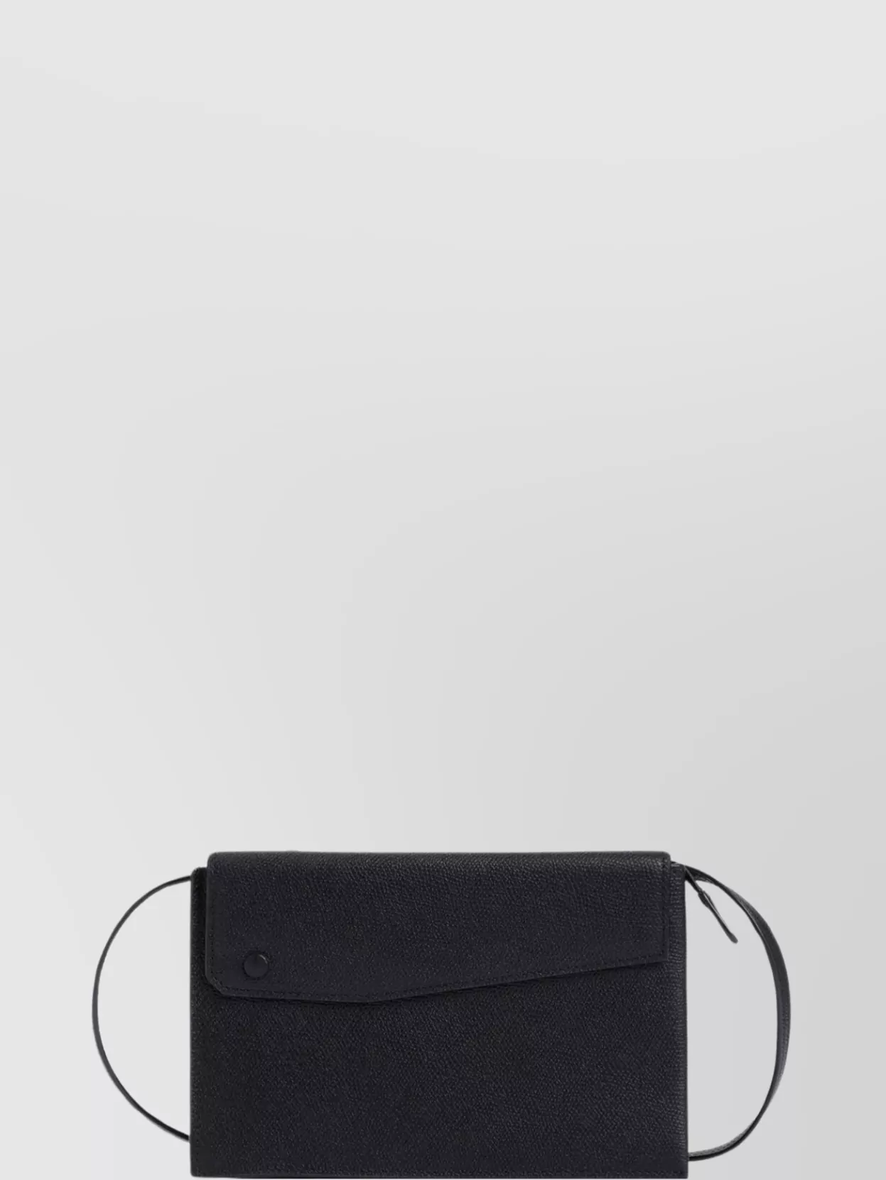 Valextra Trio Textured Finish Adjustable Shoulder Strap Bag