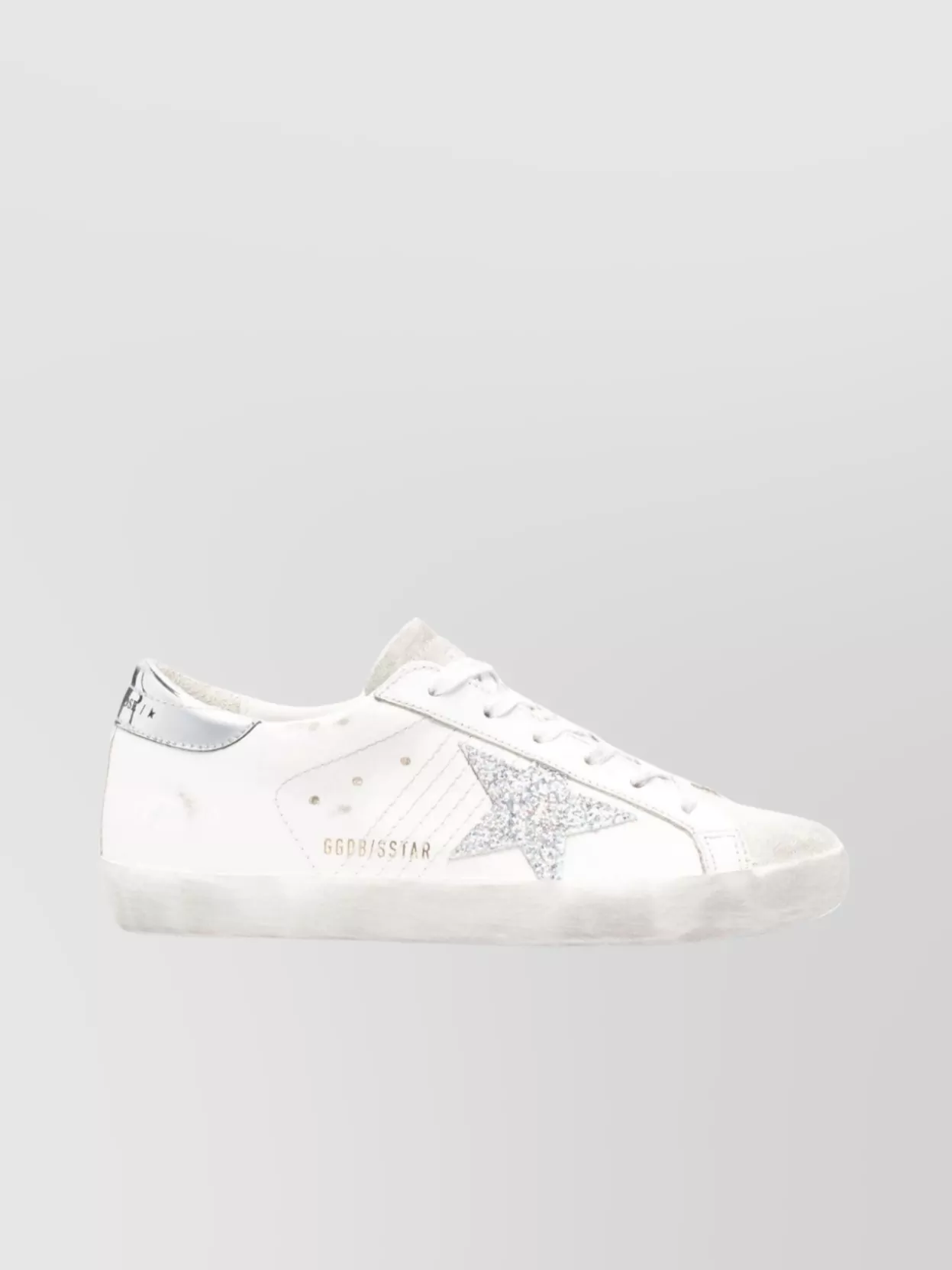 Golden Goose Low Top Sneakers Glitter Detailing