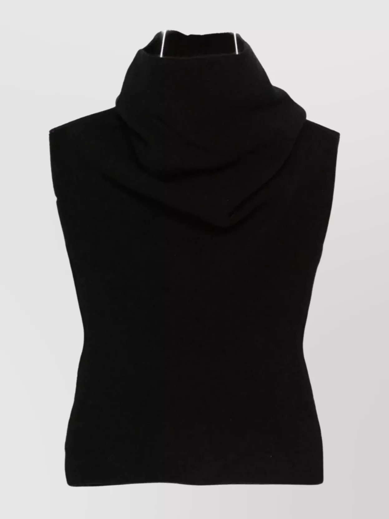 Rick Owens Cap Sleeve Knitwear Cowl Neck Design