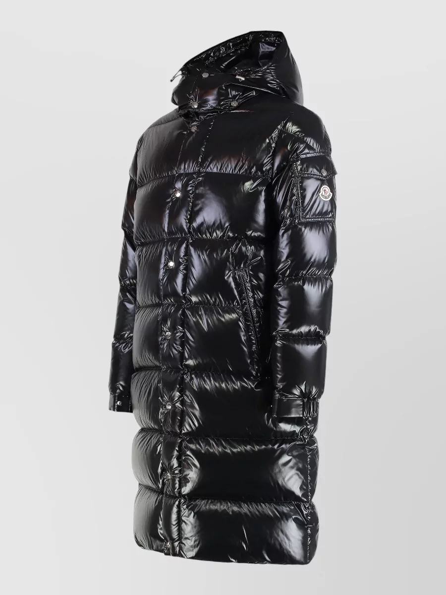 Moncler Hooded Long Quilted Winter Jacket