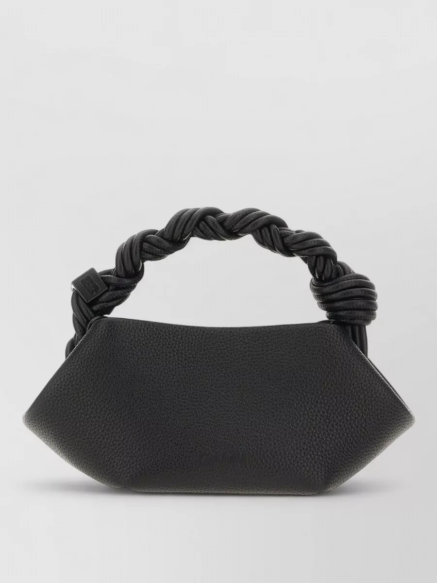 Ganni Bou Mini Grained Shoulder Bag