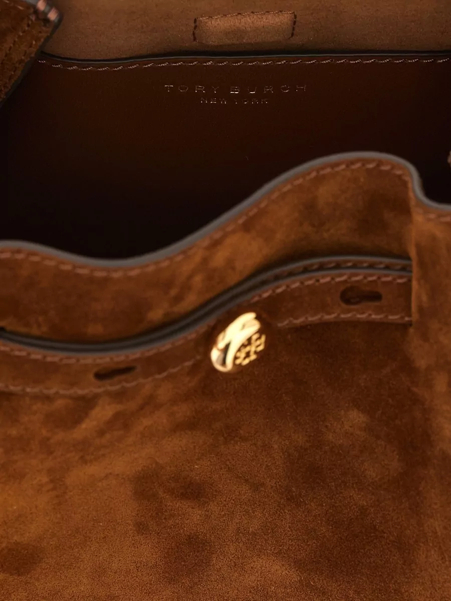 Tory Burch Romy Leather Bucket Bag