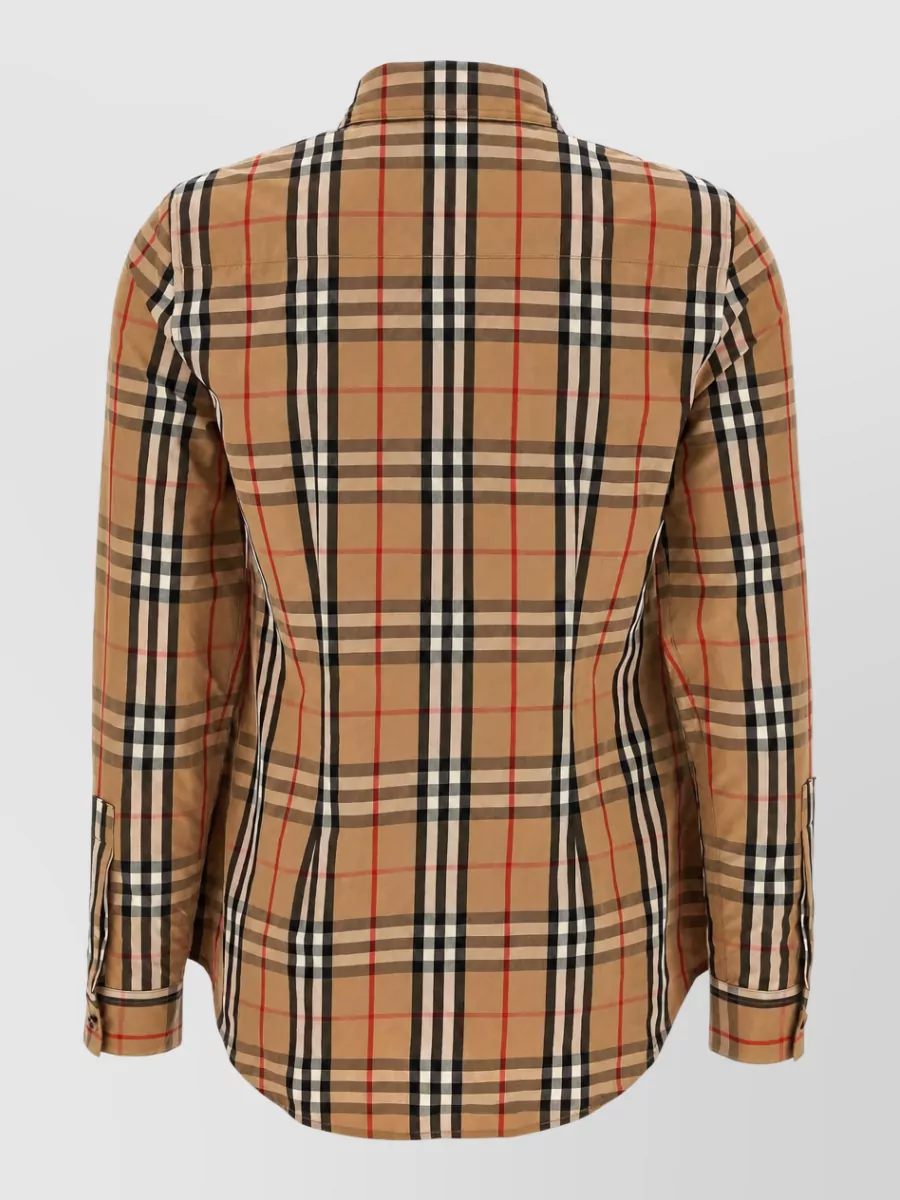 Burberry Checked Cotton Shirt