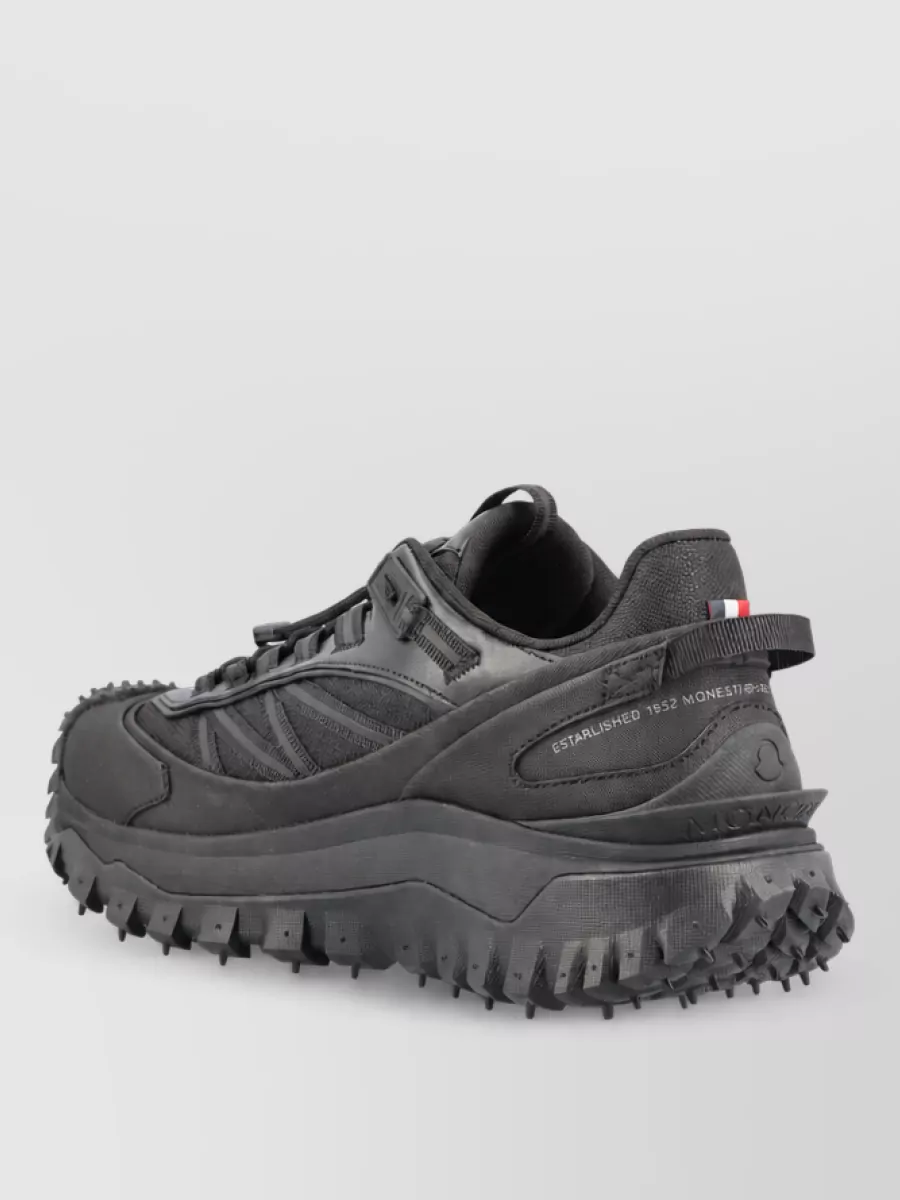 Moncler Leather Low-Top Sneakers