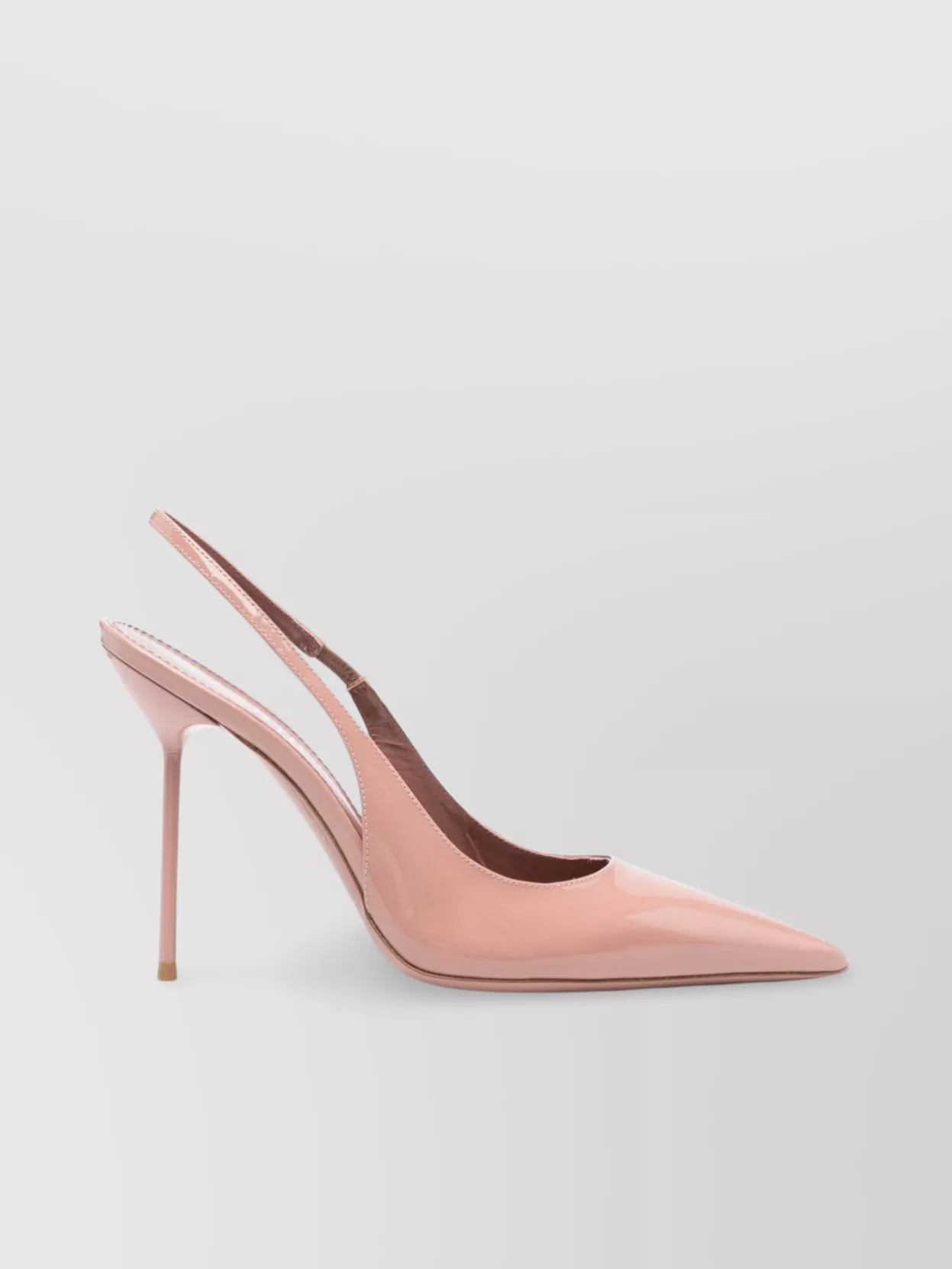 Shop Paris Texas Patent Finish Slingback Pumps