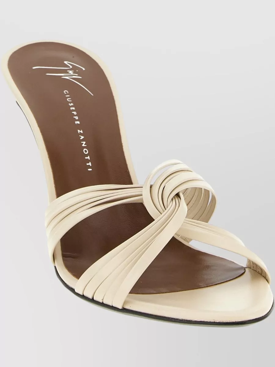 Giuseppe Zanotti Clandestino Sandals Knotted Strap Open Toe
