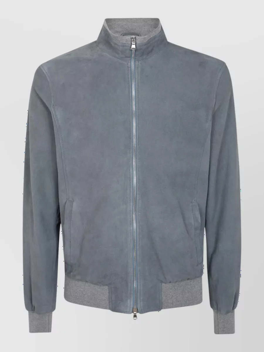 Barba Napoli Leather sport jacket