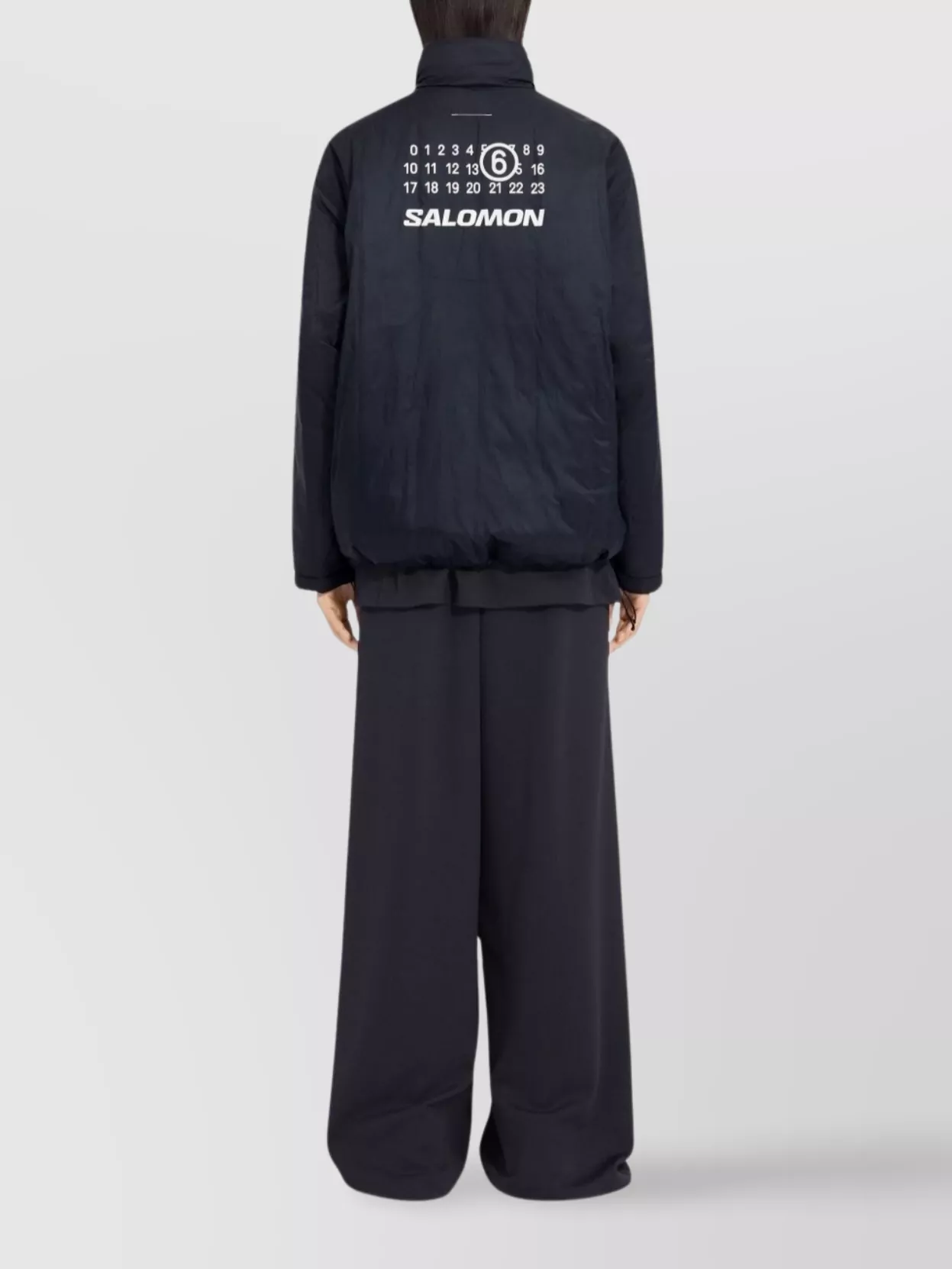 Mm6 Maison Margiela Quilted Jacket With High Collar And Cuffs