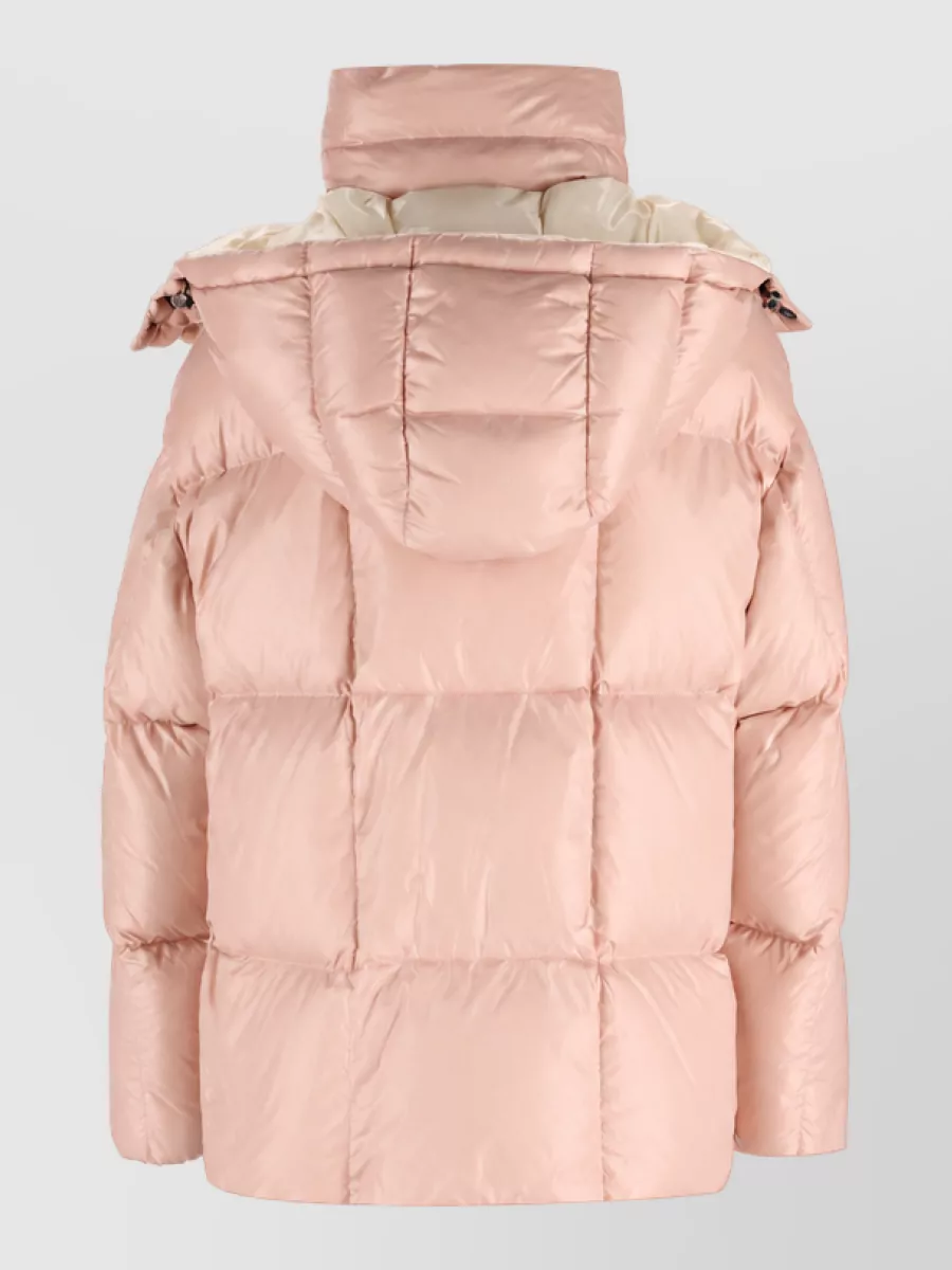Moncler Down Cropped Puffer Jacket