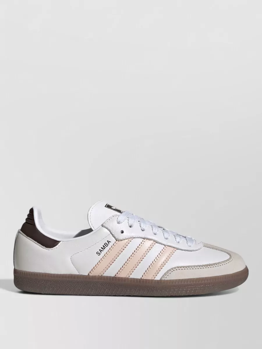 Adidas Leather Lace-Up Sneakers