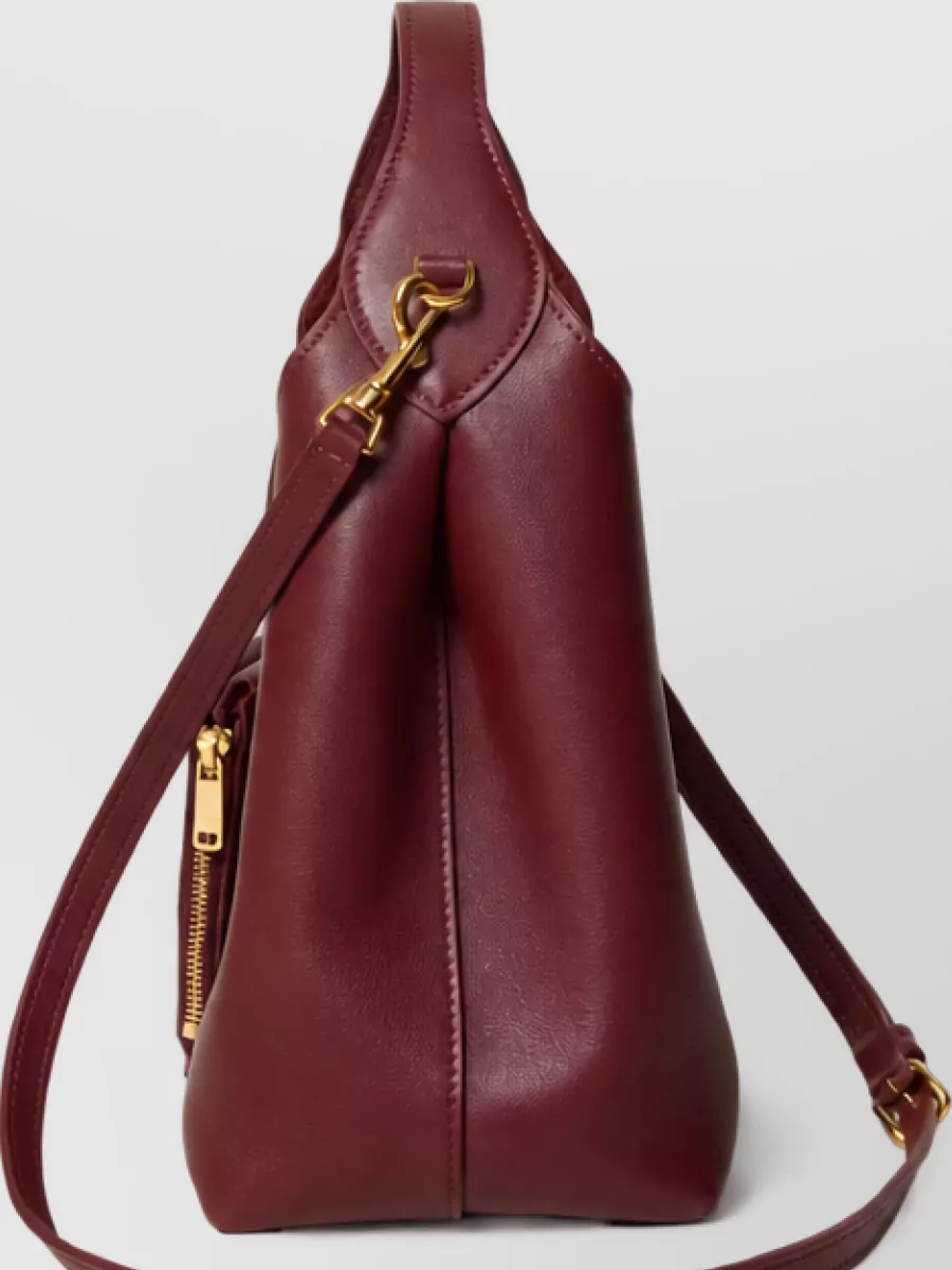 Celine Leather Small Hobo Bag