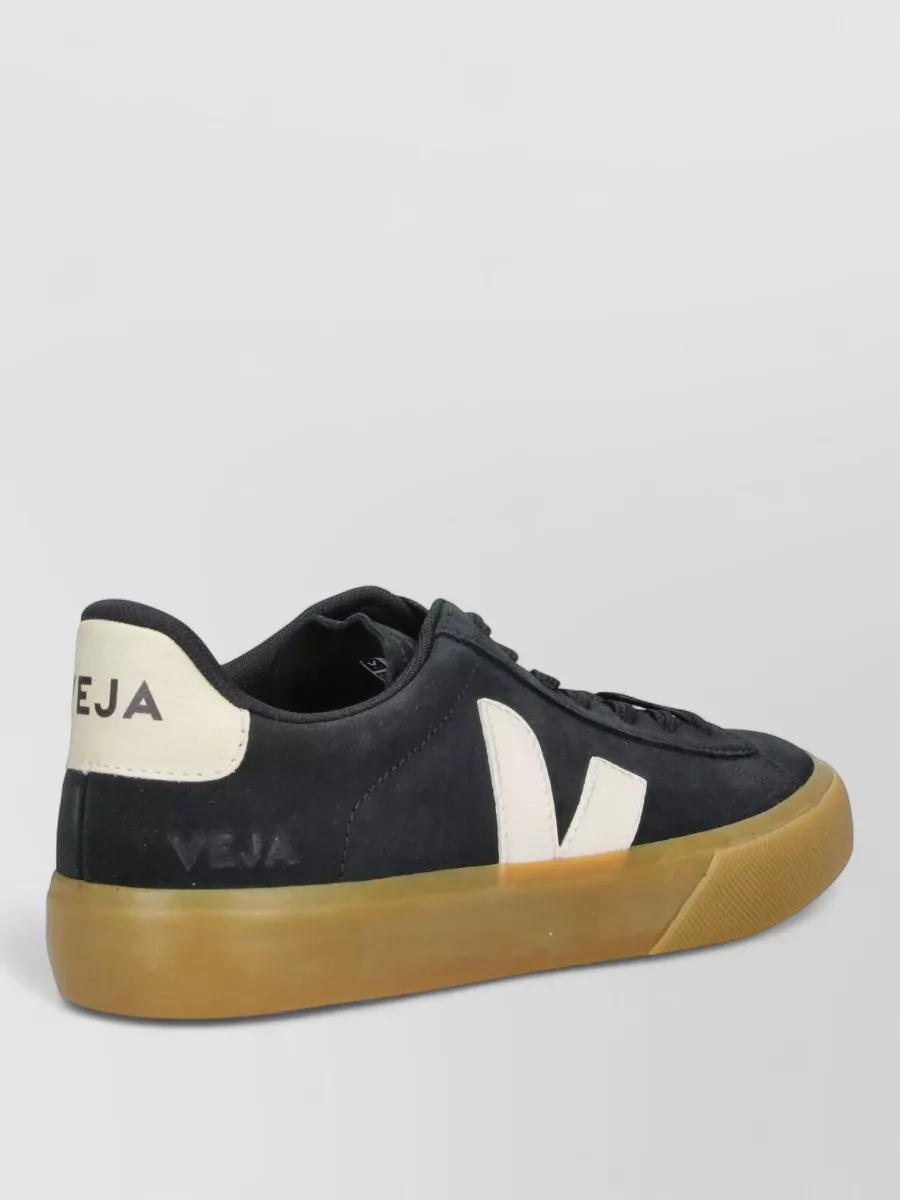 Veja Suede Low Top Lace-Up Sneakers