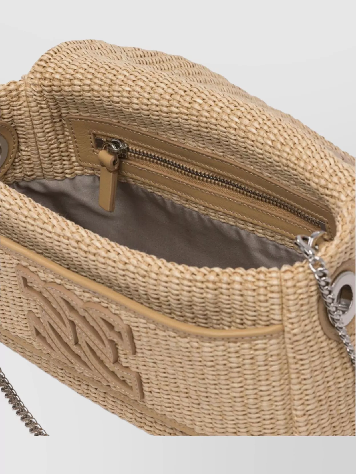 CASADEI SHOULDER BAGS WITH CHAIN STRAP AND WOVEN TEXTURE