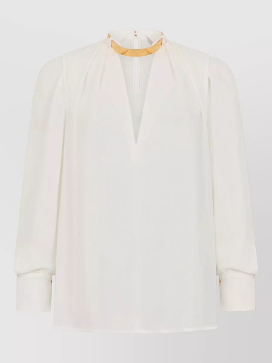 Elisabetta Franchi long-sleeve blouse