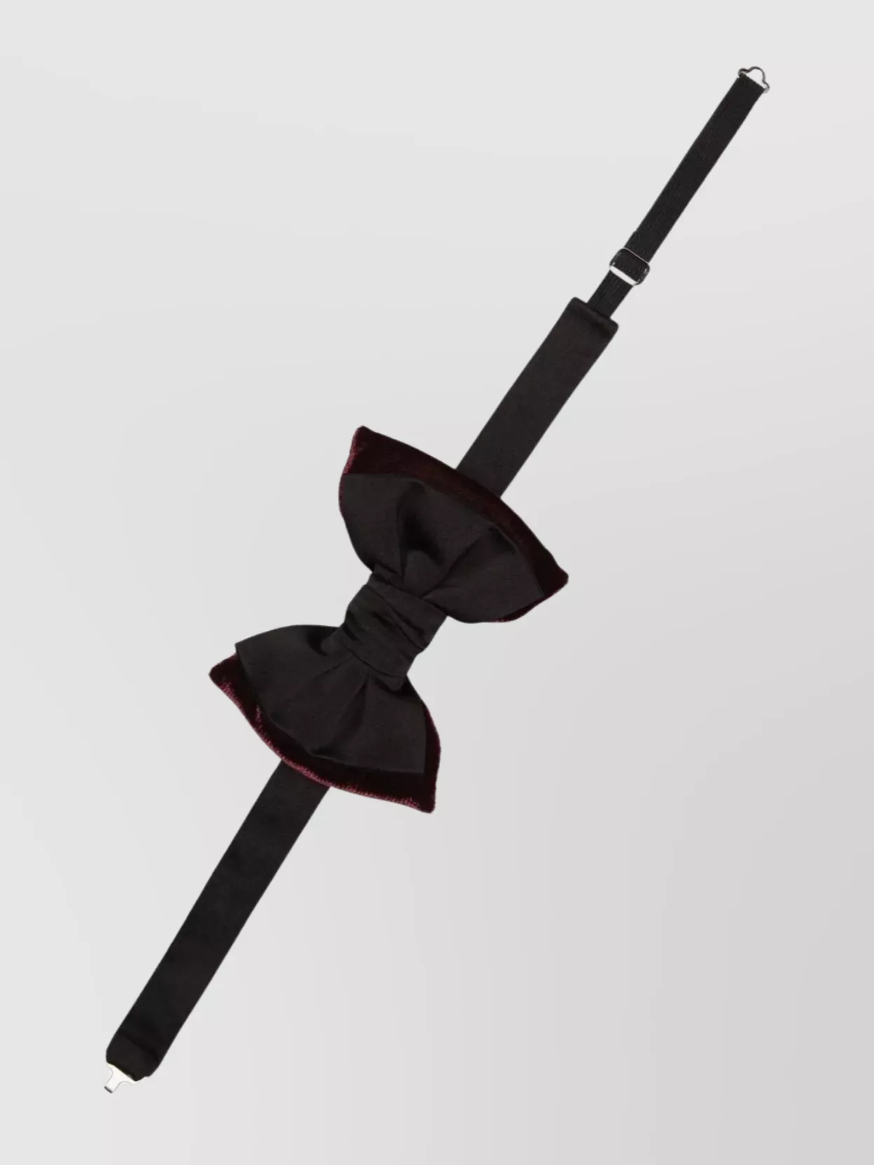 Dsquared2 Velvet Trim Bow Design