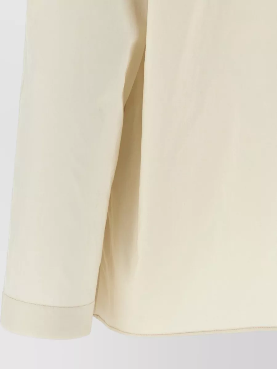 Lemaire Silk Blend Ascot Collar Blouse