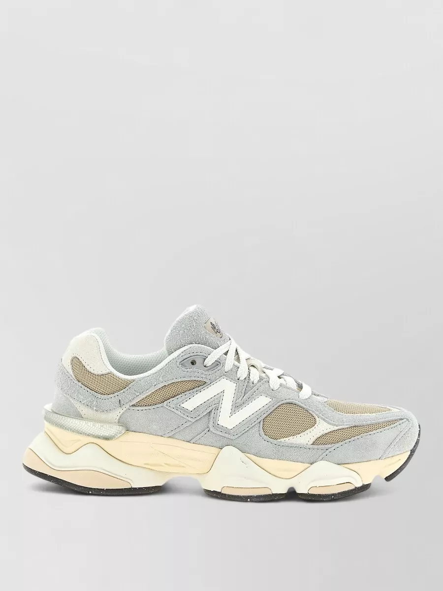 New Balance Suede Leather 9060 Low-Top Sneakers