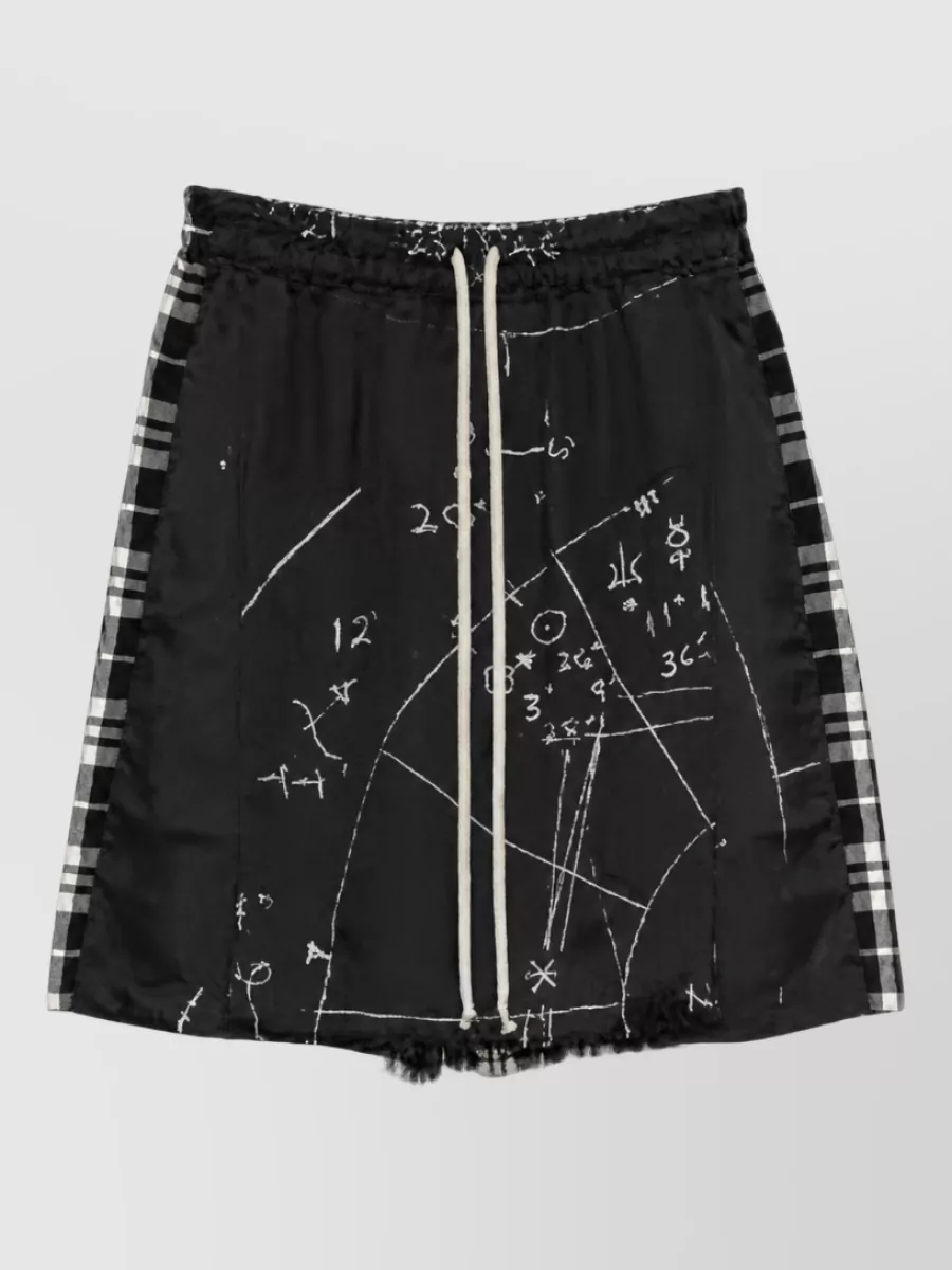 Rick Owens organic cotton tailored shorts