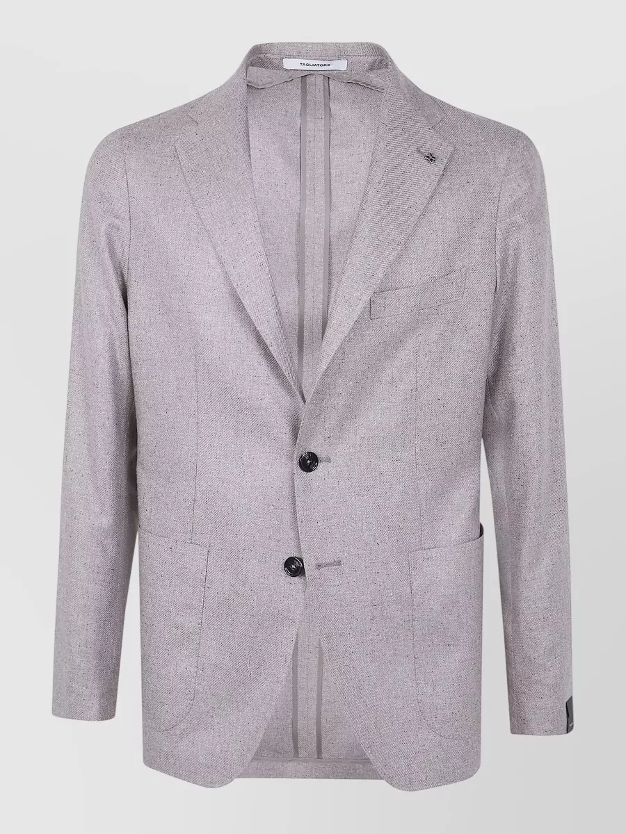 Tagliatore Silk montecarlo suit jacket