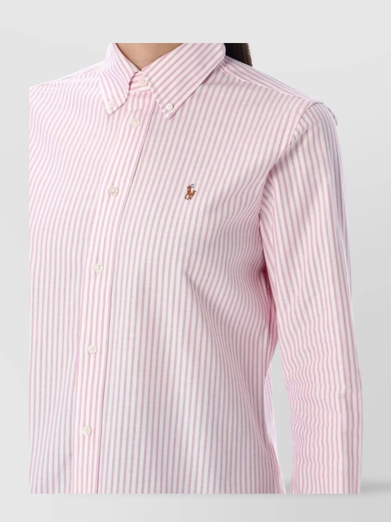 Shop Polo Ralph Lauren Striped Cotton Knit Shirt