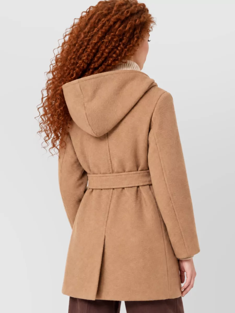 Max Mara Camel Hair Fitted Jacket