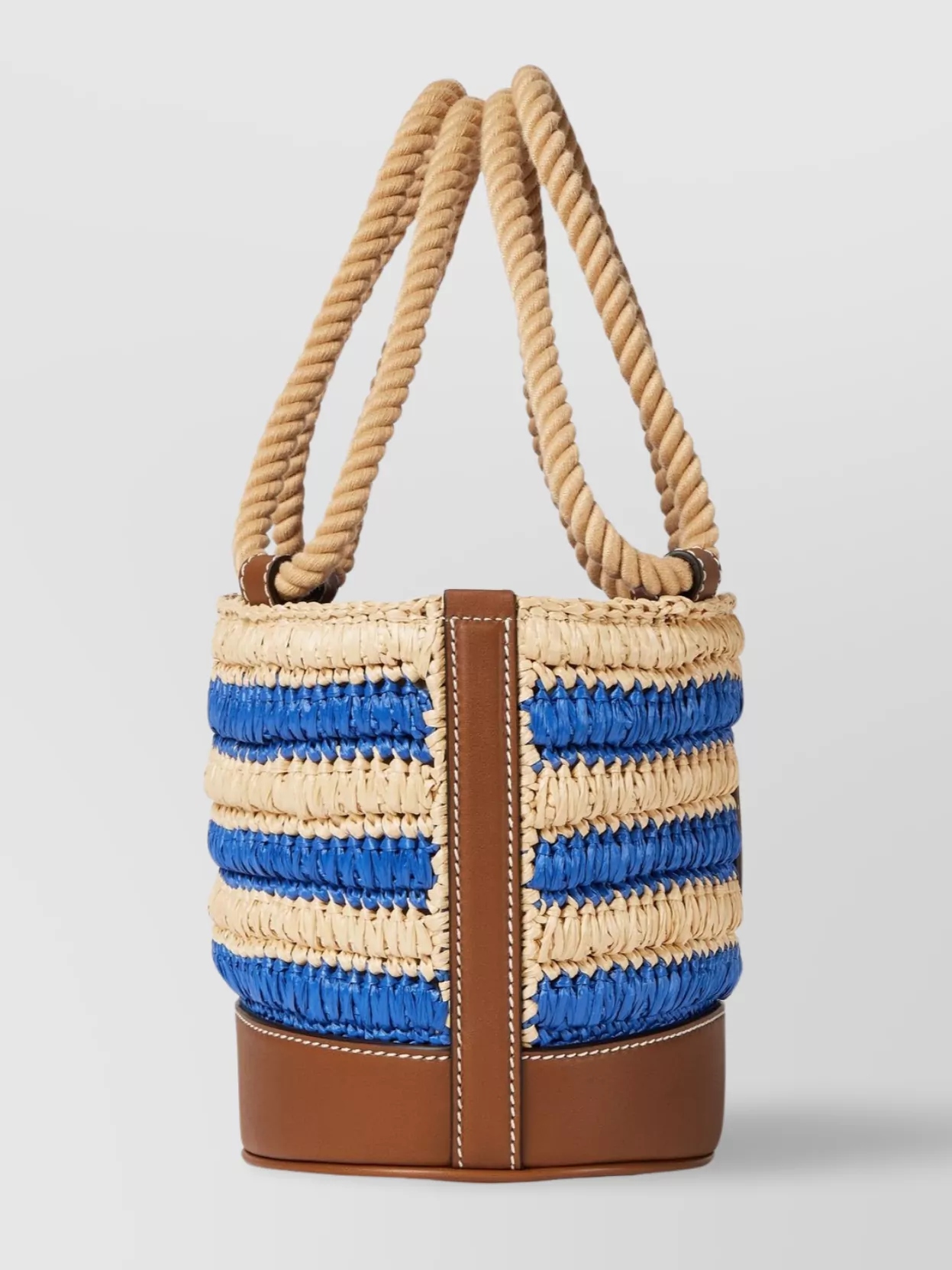 Gucci Mini Bucket Bag Featuring Woven Design