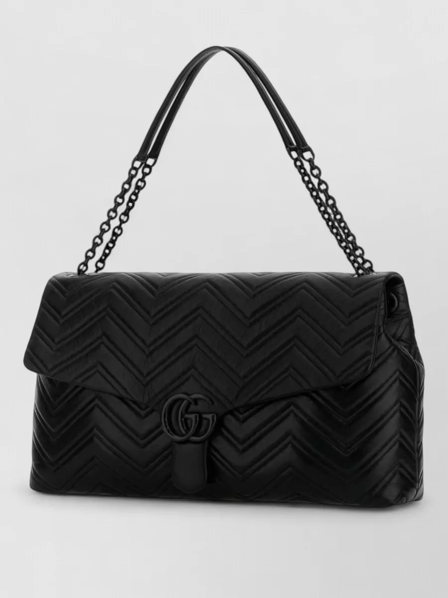 Gucci Silk Shoulder Bag