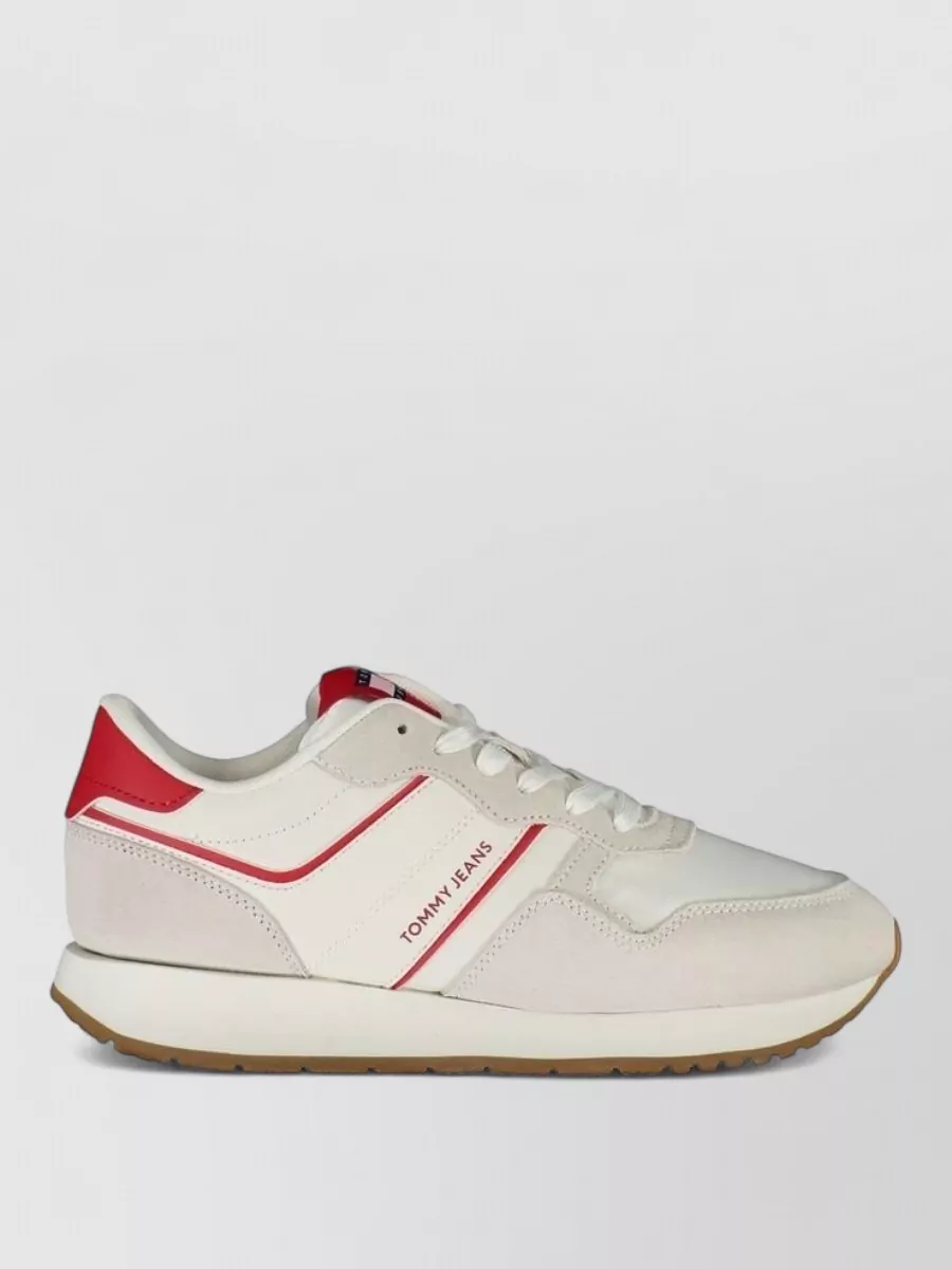 Tommy Hilfiger Leather Low-Top Sneakers
