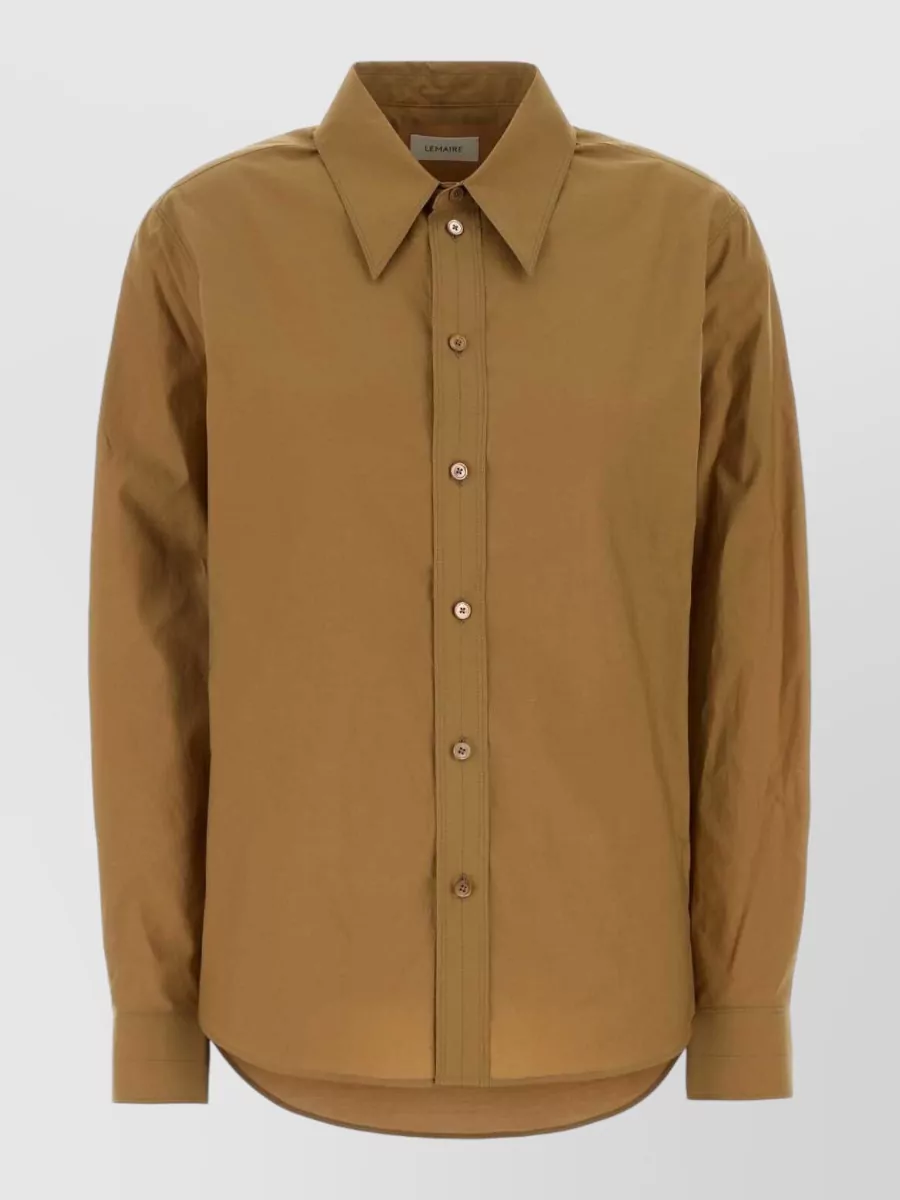 Lemaire Silk cotton poplin shirt