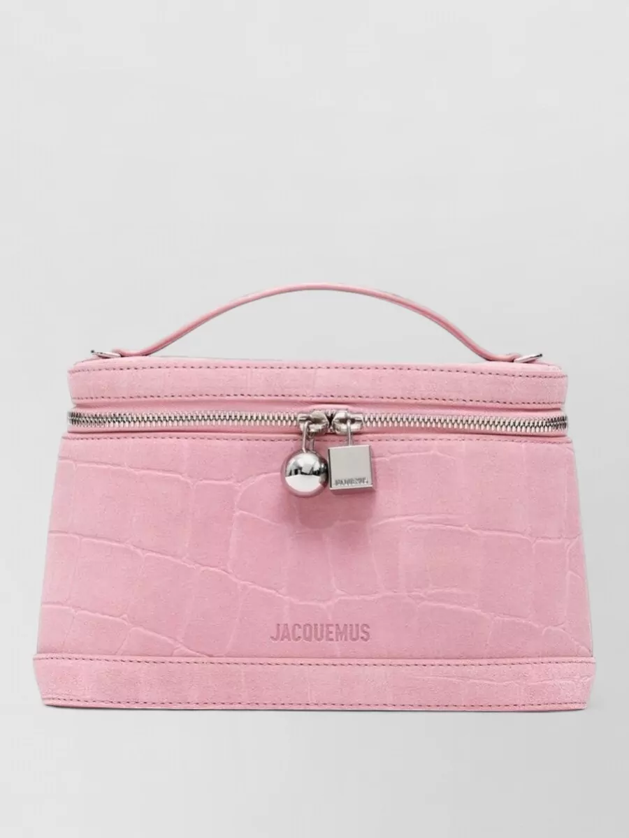 Jacquemus le petit vanity mini leather shoulder bag