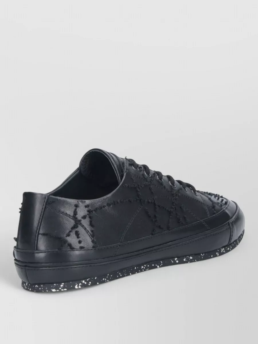 Kiko Kostadinov leather low-top sneakers