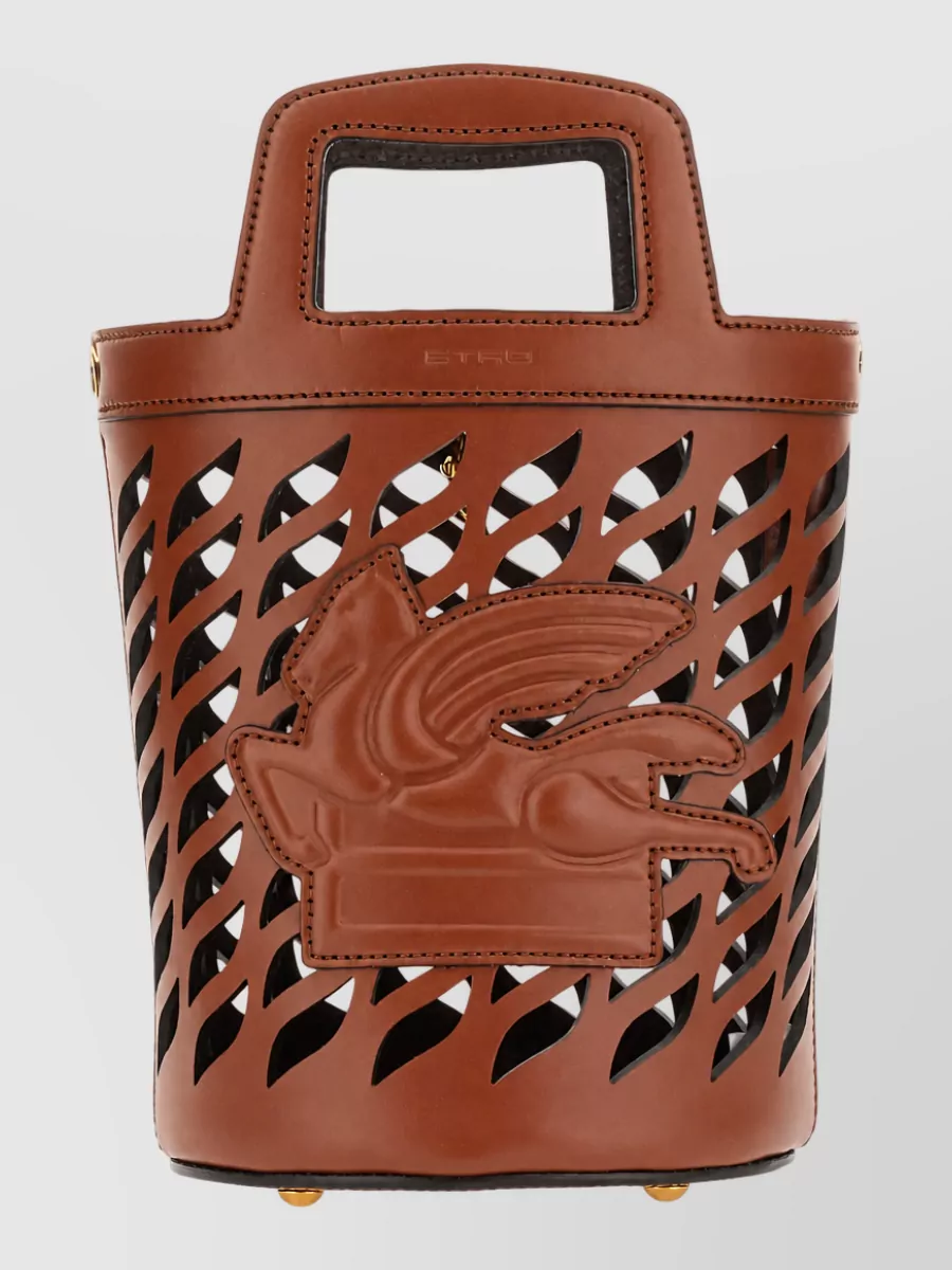 Etro Na Leather Tote Bag