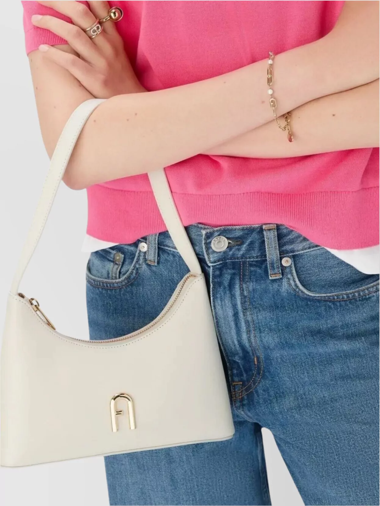 Furla Mini Shoulder Bag Diamante
