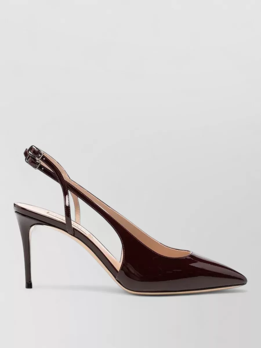 Casadei Leather Slingback Pumps