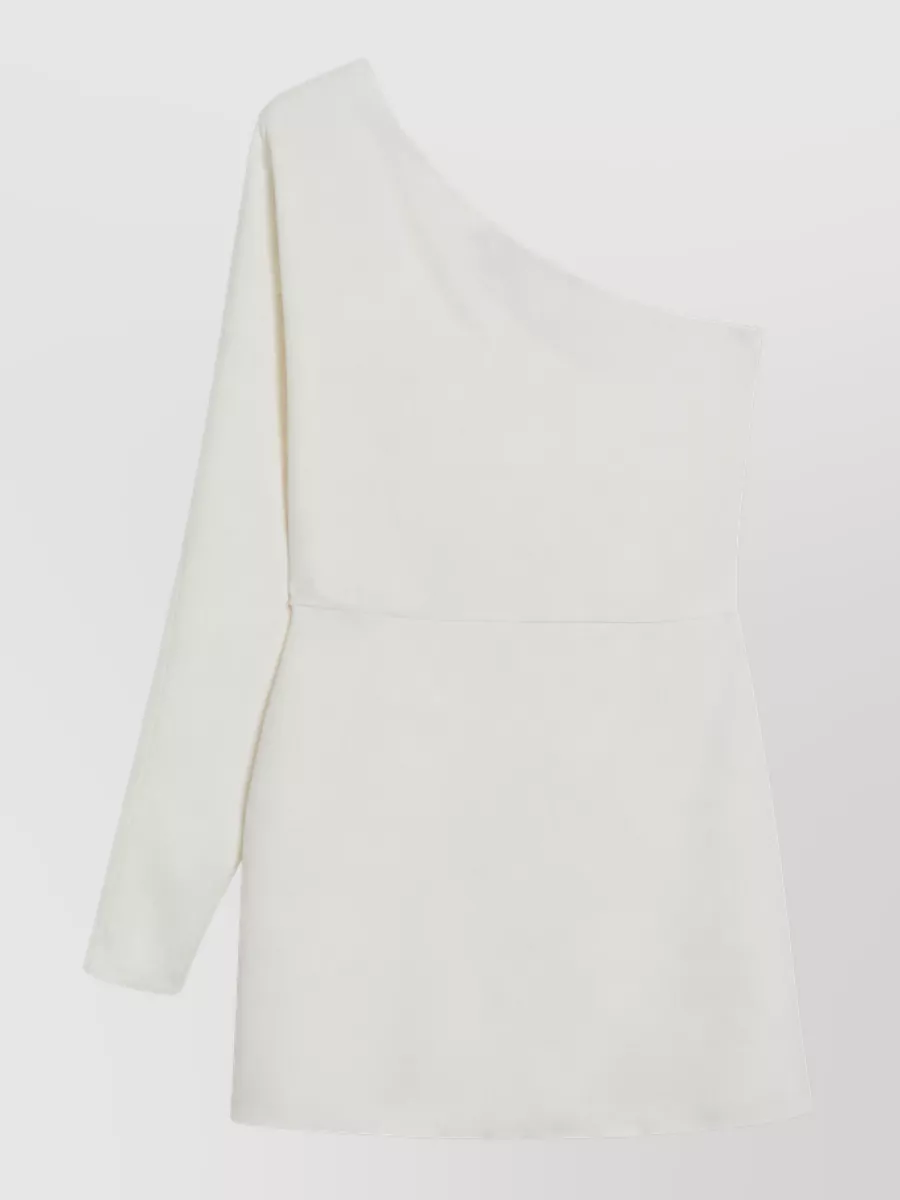 Valentino Garavani Silk One-Shoulder Mini Dress