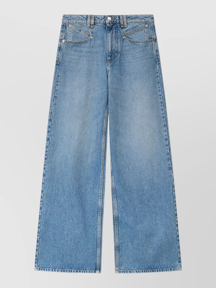 Isabel Marant denim wide-leg jeans