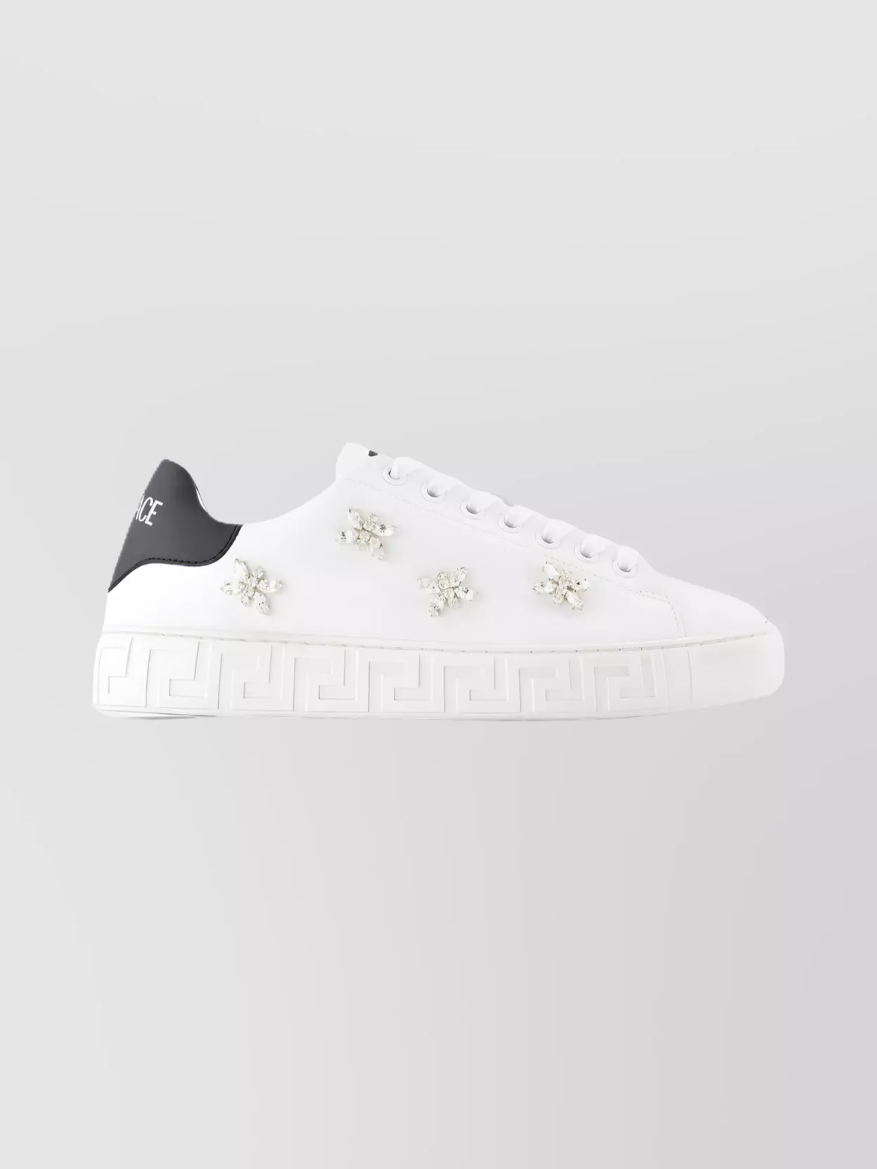 Versace canvas low-top sneakers