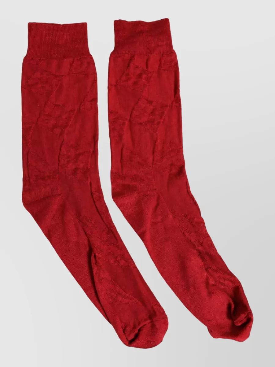 Dolce&Gabbana silk mid calf socks