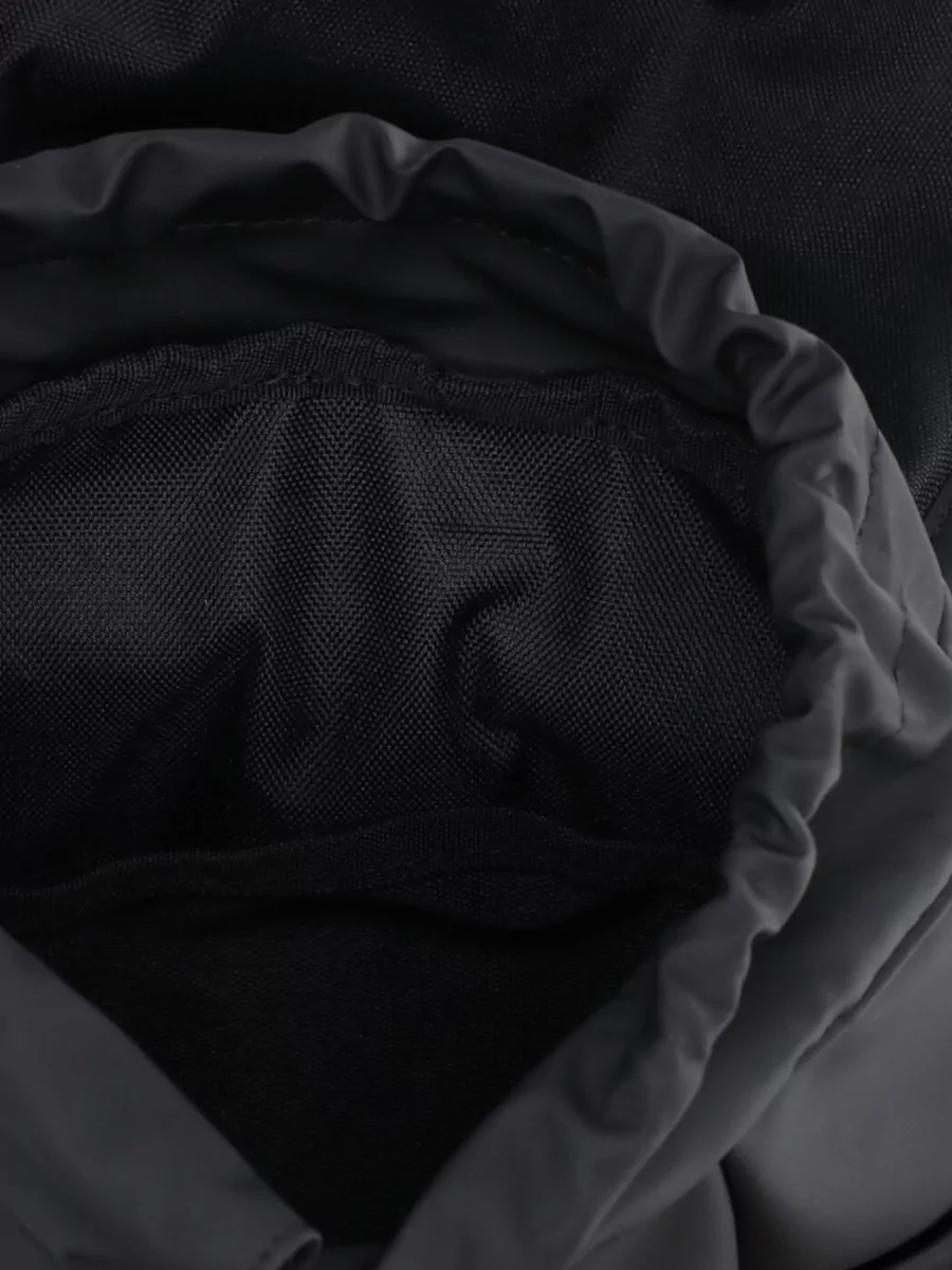 Rains Waterproof Backpack Side Pockets Top Handle Straps